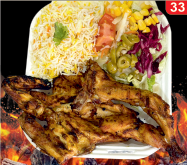 Plato Tandoori Chicken  : RJ Tandoori Grill - Doner - Kebab - Pizza - Burger - Take Away